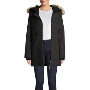 Canada Goose Victoria Down Parka with Genuine Coyote Fur Trim